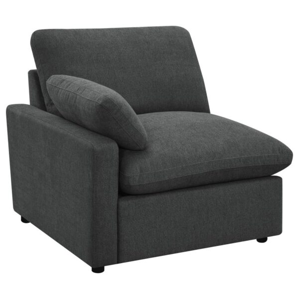 Collins Modular Power Loveseat Dark Gray by Coaster Furniture - Image 4