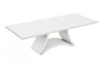 D313 High Gloss White Dining Set By Gu Furniture - Image 2