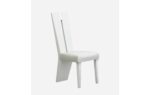 D313 High Gloss White Dining Set By Gu Furniture - Image 3