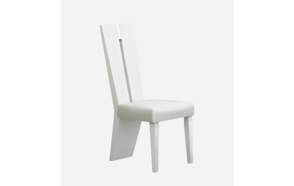 D313 High Gloss White Dining Set By Gu Furniture - Image 3