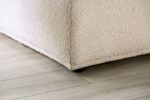 Stavanger Beige Bouclé L-Sectional Contemporary Modular Sofa FM63001BG-F by Furniture of America - Image 2