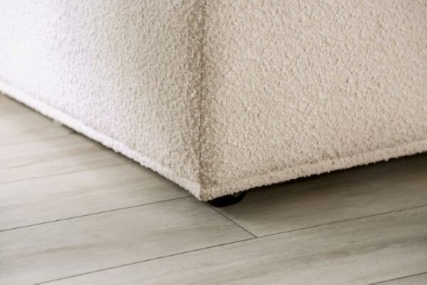 Stavanger Beige Bouclé L-Sectional Contemporary Modular Sofa FM63001BG-F by Furniture of America - Image 2