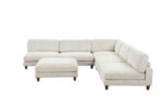 Dagenham Beige Sectional Sofa [C] FM6800BG-C by Furniture of America