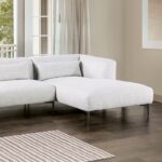 Paderborn Contemporary Light Gray Sectional Sofa FM63002LG-SECT-R by Furniture of America