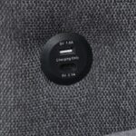 Stockwell Contemporary Dark Gray Sleeper Sofa Sectional FM6966DG-SECT by Furniture of America - Image 4