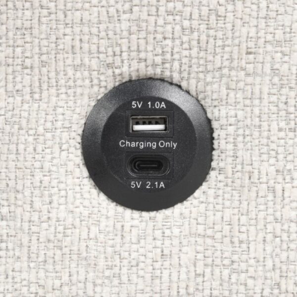 Stockwell Contemporary Beige Sleeper Sofa Sectional FM6966BG-SECT by Furniture of America - Image 4