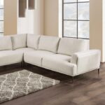 Gladbach Contemporary Beige Large L-Sectional Sofa FM63007BG-SECT-LL by Furniture of America