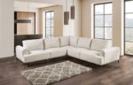 Gladbach Contemporary Beige Large L-Sectional Sofa FM63007BG-SECT-LL by Furniture of America - Image 2