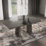 Venezia Rectangular Dining Table in Gray Finish DN04715 By ACME