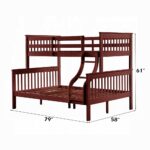 Marita Wooden Twin over Full Bunk Bed By ACME - Image 3