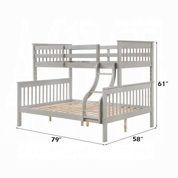 Marita Wooden Twin over Full Bunk Bed By ACME - Image 8