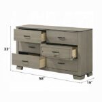 Joanna Weathered Gray Dresser BD05145 By ACME - Image 2
