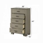 Joanna Weathered Gray Chest BD05146 By ACME - Image 2