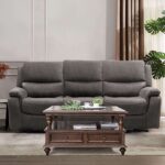Henricus Dark Gray Reclining Sofa  CM9911DG-SF by Furniture of America