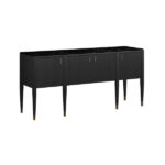 Eave Sideboard Ink with Marble Top By Art Furniture