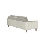 Artisan Barret Sofa in Café au Lait with Velvet & Faux Leather By Art Furniture - Image 2