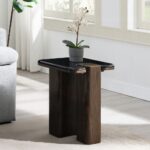 Dana End Table with Natural Marble LV04596 By ACME