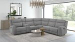 Antonius Motion Sectional CM9985GY-M-SECT Contemporary Gray Comfort & Style by Furniture of America - Image 2