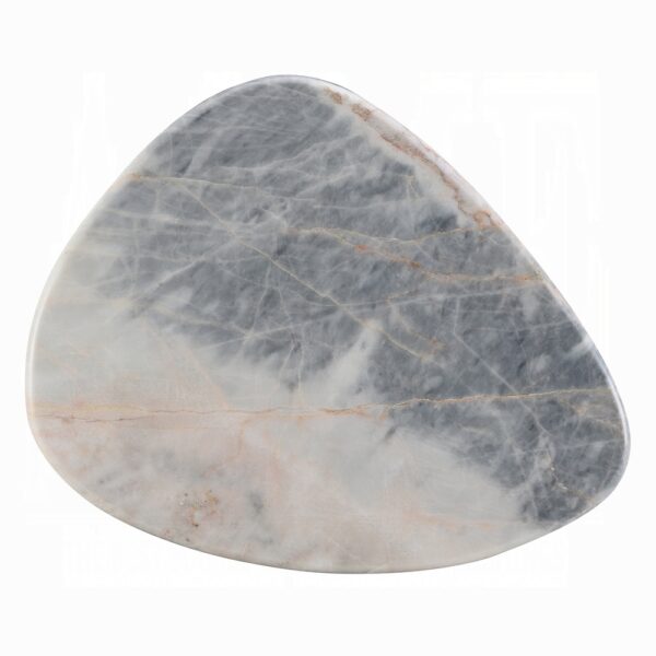 Hanale End Table with Natural Marble By ACME - Image 4