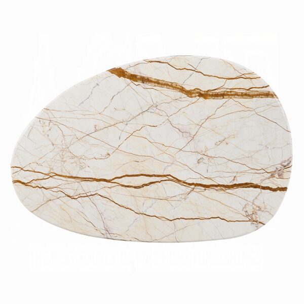 Haidar Coffee Table with Natural Marble LV04565 By ACME - Image 2