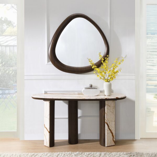 Haidar Console Table With Marble Top AC04567 By ACME - Image 4