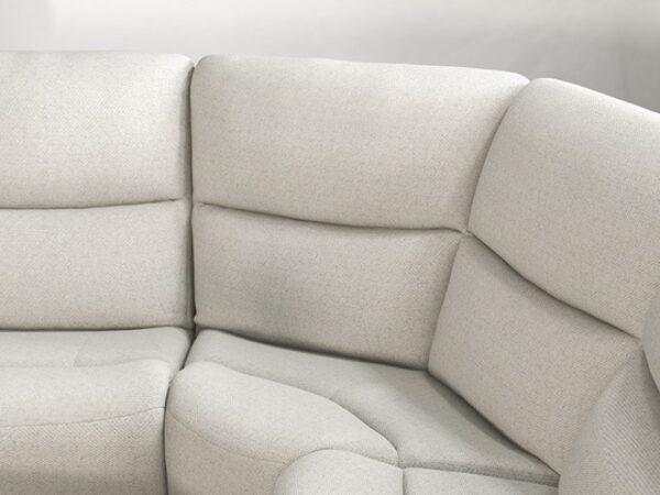 Giraldus Motion Sectional CM9988BG-M-SECT Transitional Beige Fabric by Furniture of America - Image 2