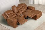 Septimus Sectional TM6028BR-SECT Contemporary Saddle Brown by Furniture of America - Image 8