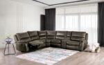 Jerominus Sectional CM9912DG-SECT Transitional Elegance Meets Modern by Furniture of America - Image 6