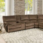 Cerelia Power Sectional CM9909BR-SECT-PM Transitional Comfort by Furniture of America