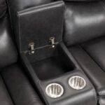 Gatria Sectional CM6982DG-SECT Reclining Comfort for the Whole Family by Furniture of America - Image 5