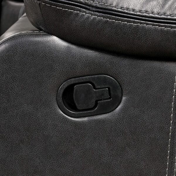 Gatria Sectional CM6982DG-SECT Reclining Comfort for the Whole Family by Furniture of America - Image 6