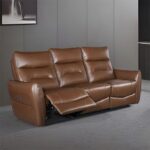 Terentius Power Sofa FM69006BR-SF-PM Contemporary Reclining in Caramel Brown by Furniture of America