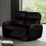 Schlieren Power Loveseat FM6012BK-LV-PM Compact Contemporary by Furniture of America