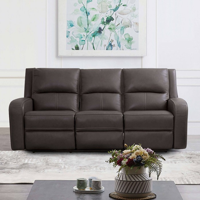 Vasilios Gray Power Sofa CM9914GY-SF-PM by Furniture of America | U-Trade Furniture Vasilios Gray Power Sofa CM9914GY-SF-PM by Furniture of America - Image 1