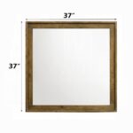 Garcia Mirror in Brown Finish BD04864 By ACME - Image 2
