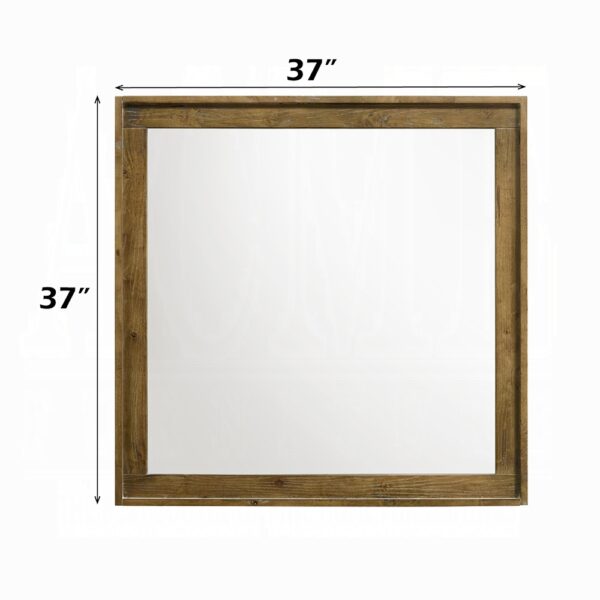 Garcia Mirror in Brown Finish BD04864 By ACME - Image 2