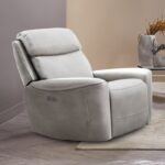 Artemia Light Taupe Power Recliner CM9922FG-CH-PM by Furniture of America