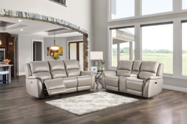 Gorgius Light Gray Power Sofa CM9910ST-SF-PM-PK by Furniture of America - Image 6
