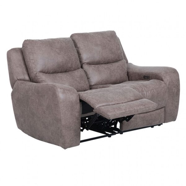 Demetrius Brown Power Loveseat CM9931BR-LV-PM-PK by Furniture of America - Image 4