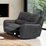 Demetrius Dark Gray Power Loveseat CM9931DG-LV-PM-PK by Furniture of America