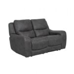 Demetrius Dark Gray Power Loveseat CM9931DG-LV-PM-PK by Furniture of America - Image 4