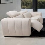 Thaddea White Power Loveseat CM9934WH-LV-PM-PK by Furniture of America