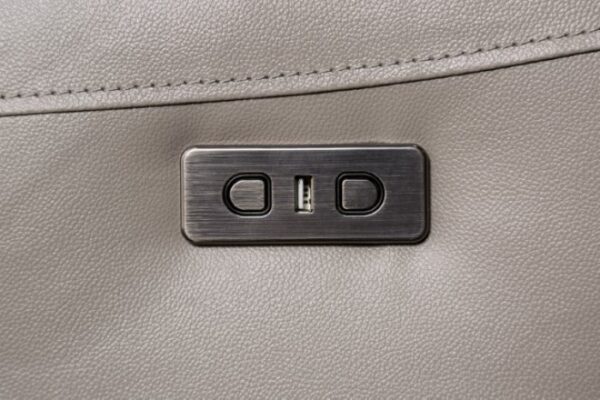 Gorgius Light Gray Power Loveseat CM9910ST-LV-PM-PK  by Furniture of America - Image 5