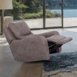Demetrius Dark Gray Power Recliner  CM9931DG-CH-PM by Furniture of America