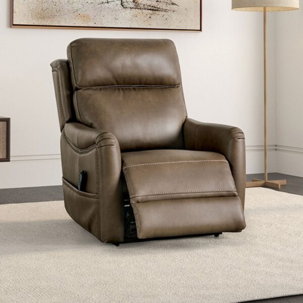 Sylvanus Lift Chair FM68004BR-LC Modern Comfort by Furniture of America - Image 3