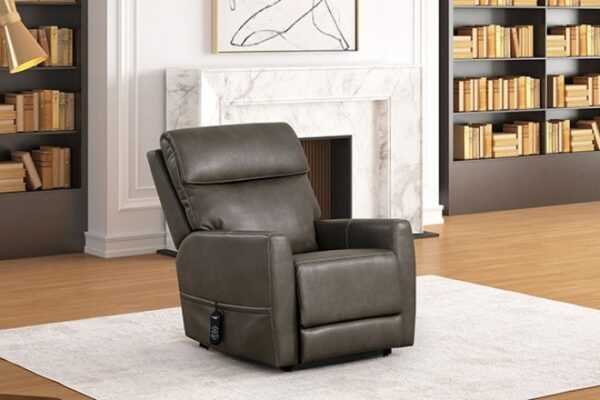 Barnabas Lift Chair  FM68003GY-LC Sleek Support by Furniture of America - Image 2