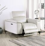 Ascona Power Recliner CM9927FG-CH-PM Contemporary Style by Furniture of America