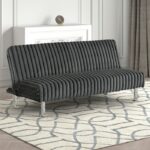 Hinwil Charcoal Futon Sofa Bed FM2903DG Sleek, Space-Saving Comfort by Furniture of America