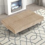 Hinwil Taupe Futon Sofa Bed FM2903TP Style Meets Functionality  by Furniture of America - Image 3