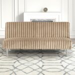 Hinwil Taupe Futon Sofa Bed FM2903TP Style Meets Functionality  by Furniture of America - Image 2